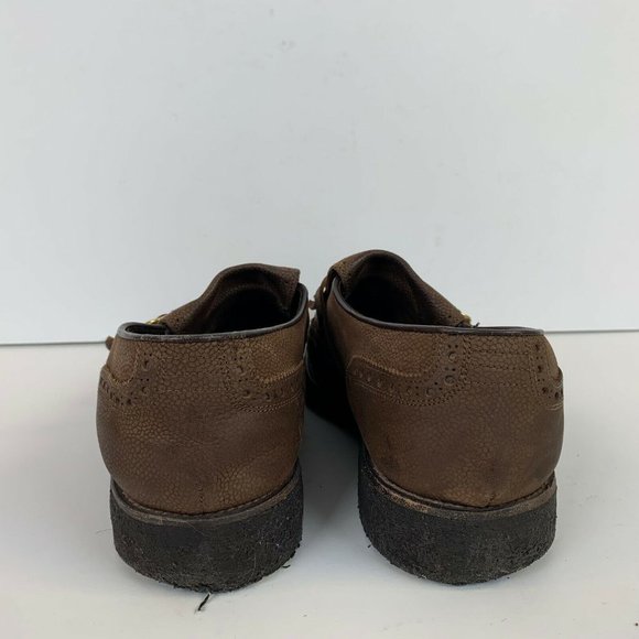 Max Verre Neapolis Leather Tassel Loafers Shoes Brown Size Euro 44.5 US 10.5 main image 7